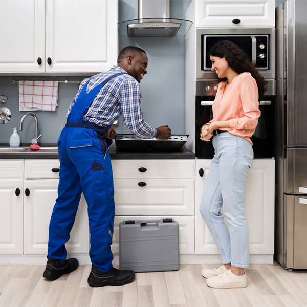 what kind of warranty do you offer on your cooktop repair services in Broad Run